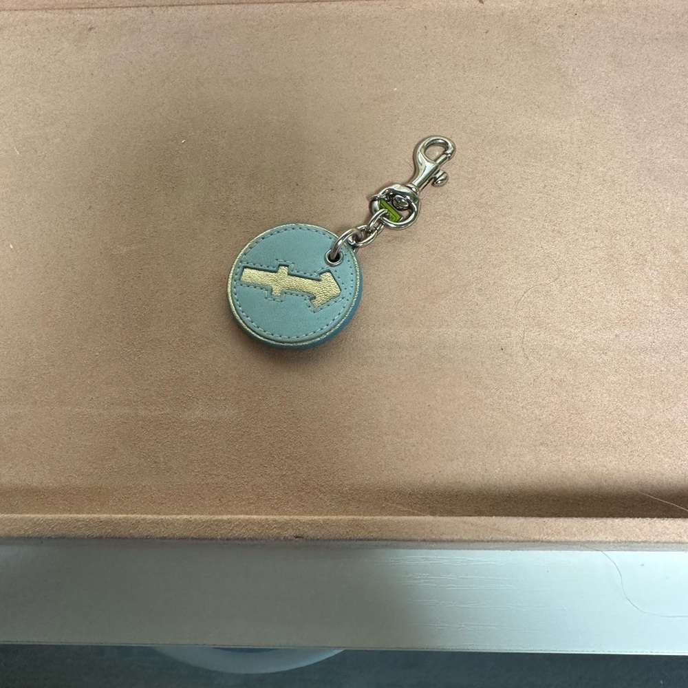 Sagittarius Coach Keychain